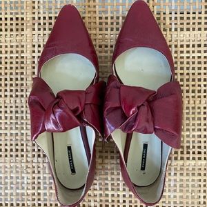 Zara pointed toe flats